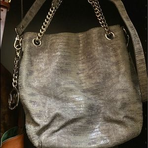 Michael Kors Gray Crossbody